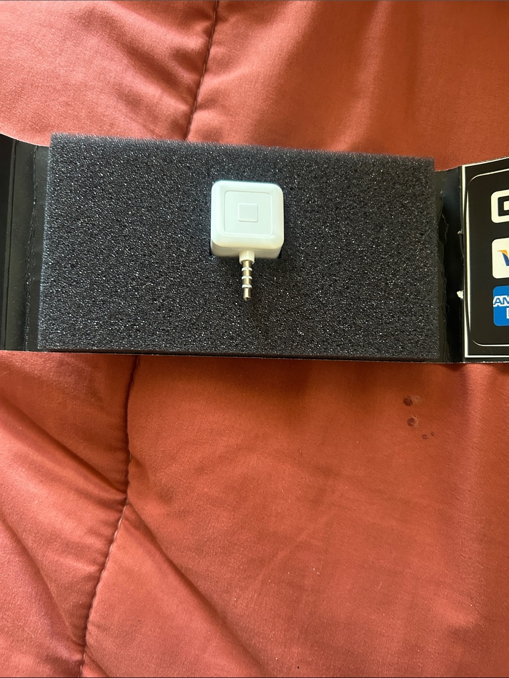 White Contactless Card Reader (White)